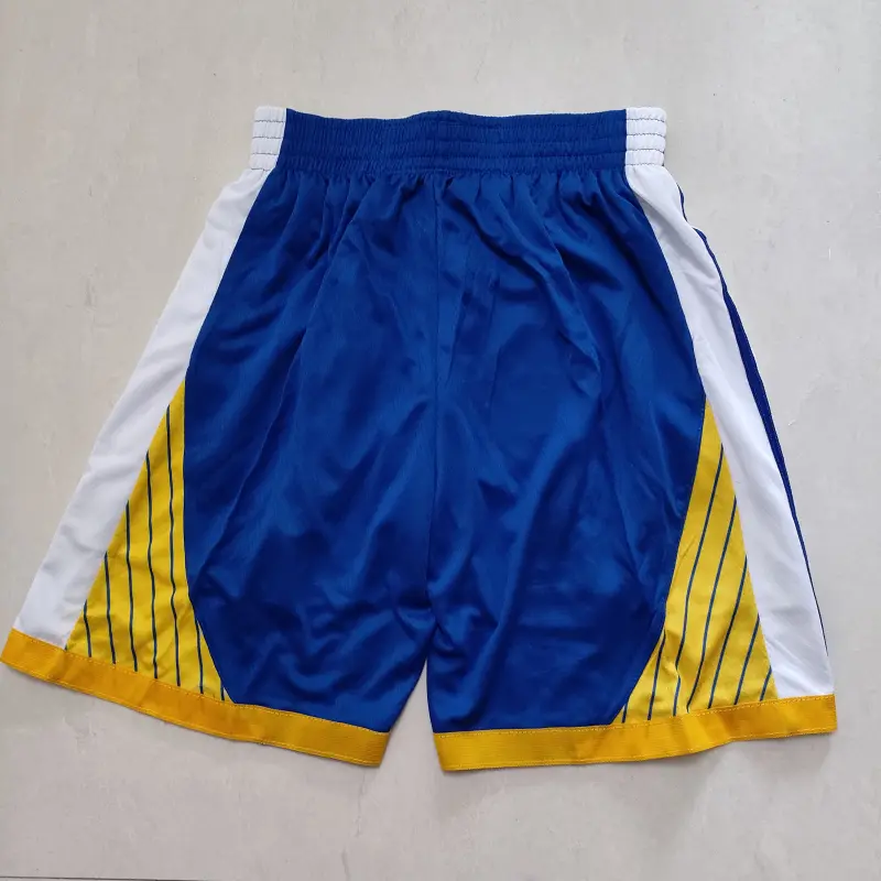 Pantalón Corto De Bolsillo Golden State Warriors  Azul Edición 75 Aniversario