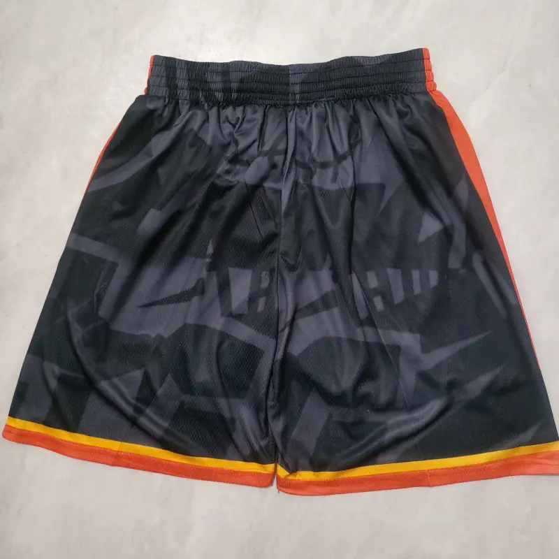 Pantalón Corto Oklahoma City Thunder 2024 Negro City Edition Pantalón Corto Oklahoma City Thunder 2024 Negro City Edition