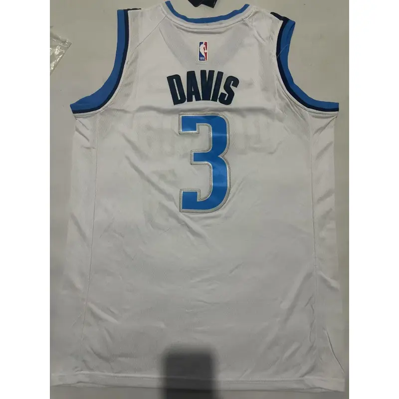 Camiseta Anthony Davis #3 Dallas Mavericks 2025 Blanco Camiseta Anthony Davis #3 Dallas Mavericks 2025 Blanco
