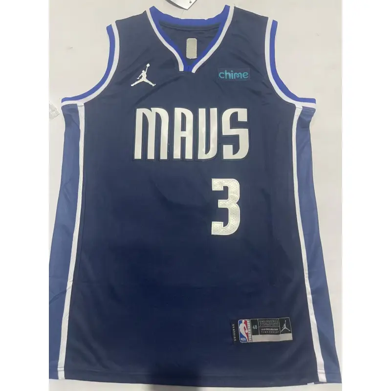Camiseta Anthony Davis #3 Dallas Mavericks Azul Oscuro