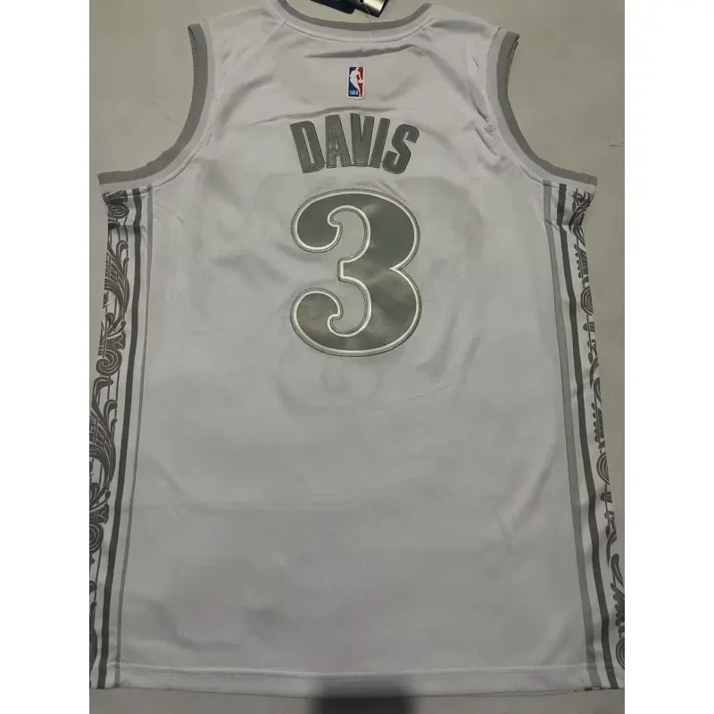 Camiseta Anthony Davis #3 Dallas Mavericks Blanco Camiseta Anthony Davis #3 Dallas Mavericks Blanco