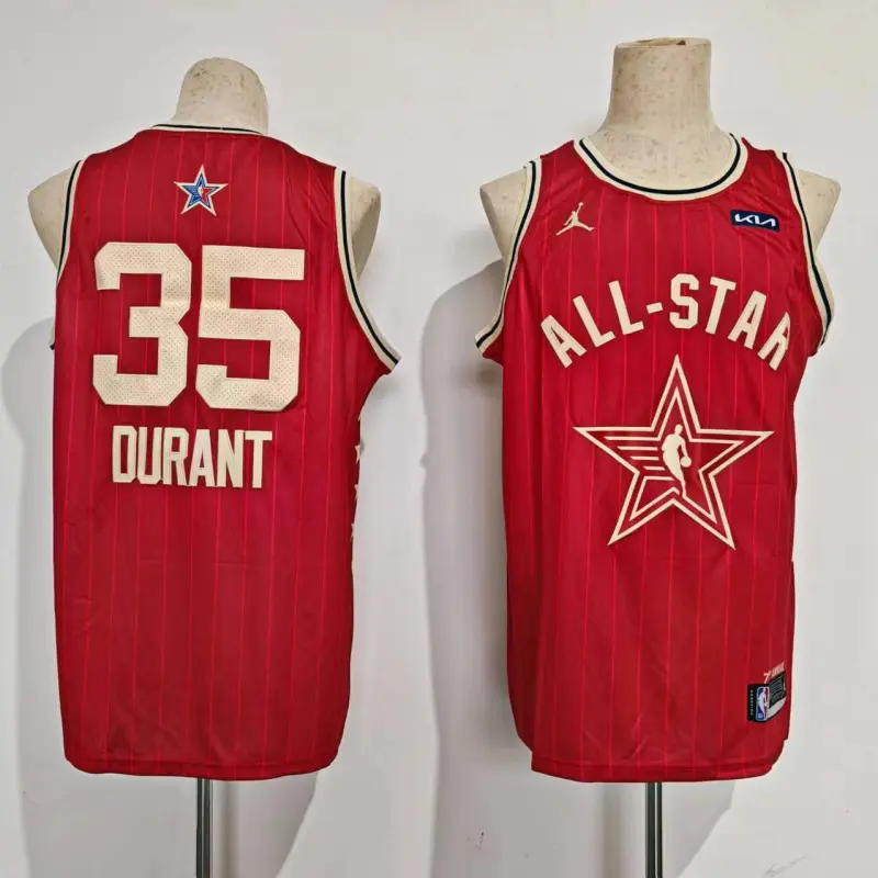 New productCamiseta Kevin Durant #35 All-Star 2024 Rojo