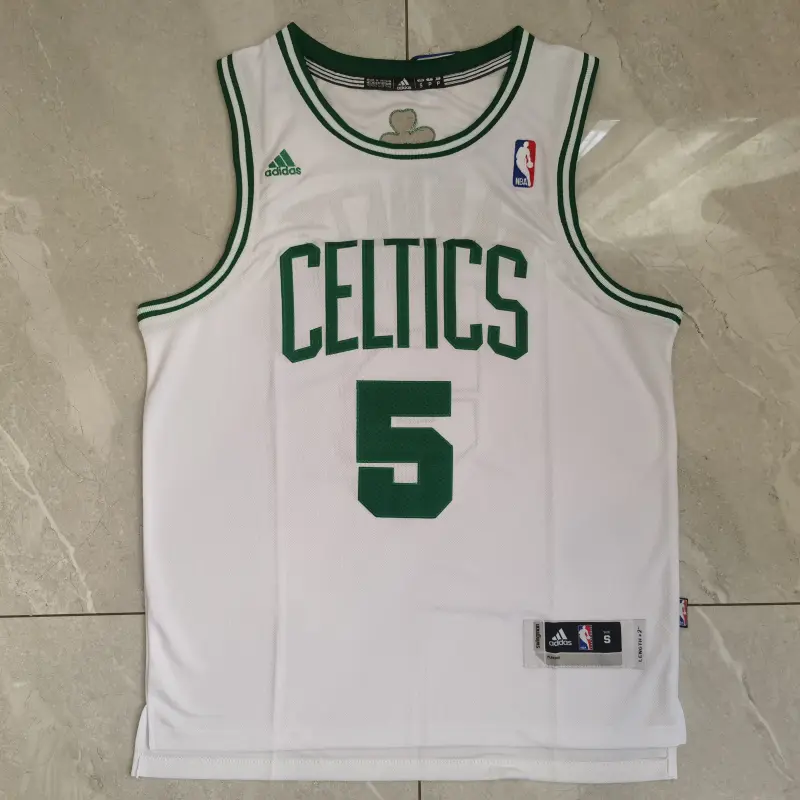 Camiseta Kevin Garnett #5 Boston Celtics Blanco Camiseta Kevin Garnett #5 Boston Celtics Blanco
