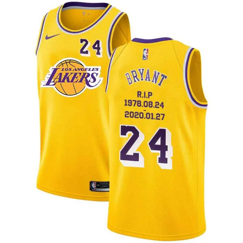 Camiseta Kobe Bryant #24 Los Angeles Lakers 1978/20 Amarillo Memorial Edition
