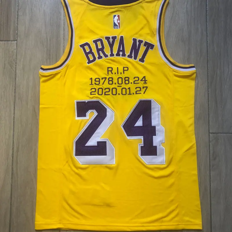 Camiseta Kobe Bryant #24 Los Angeles Lakers 1978/20 Amarillo Memorial Edition