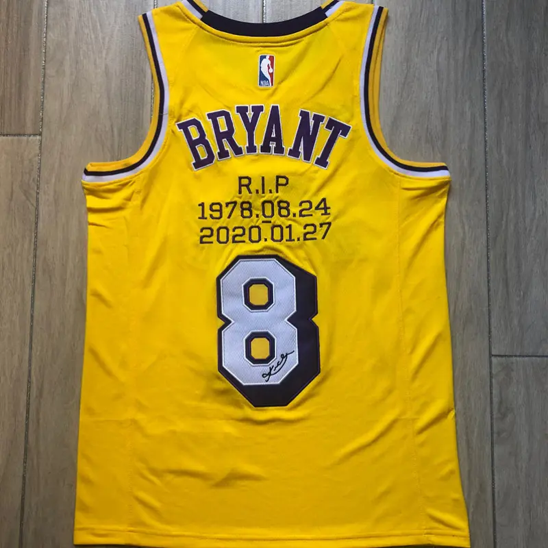 Camiseta Kobe Bryant #8 Los Angeles Lakers 1978/20 Amarillo Memorial Edition