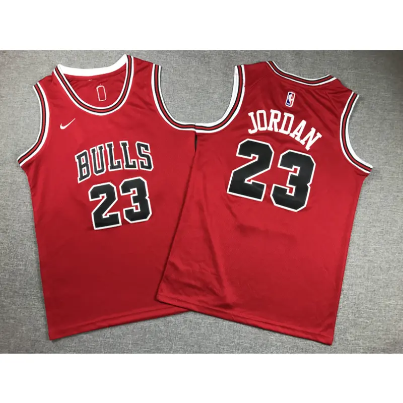 Camiseta Michael Jordan #23 Chicago Bulls 17/18 Rojo Icon Edition Niño