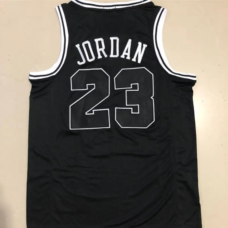 Camiseta Michael Jordan #23 Chicago Bulls Negro Paris Camiseta Michael Jordan #23 Chicago Bulls Negro Paris