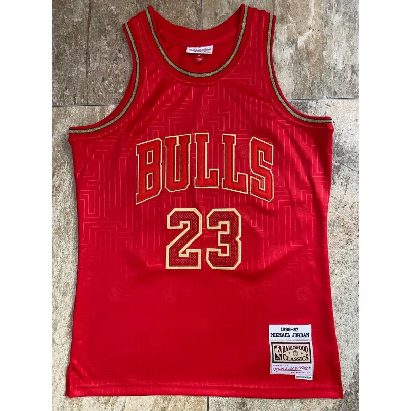 Camiseta Michael Jordan #23 Chicago Bulls Rojo Mouse Retro Camiseta Michael Jordan #23 Chicago Bulls Rojo Mouse Retro