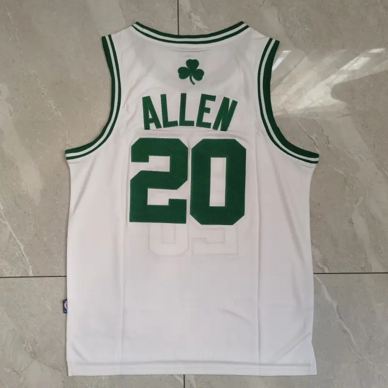 Camiseta Ray Allen #20 Boston Celtics Blanco Camiseta Ray Allen #20 Boston Celtics Blanco