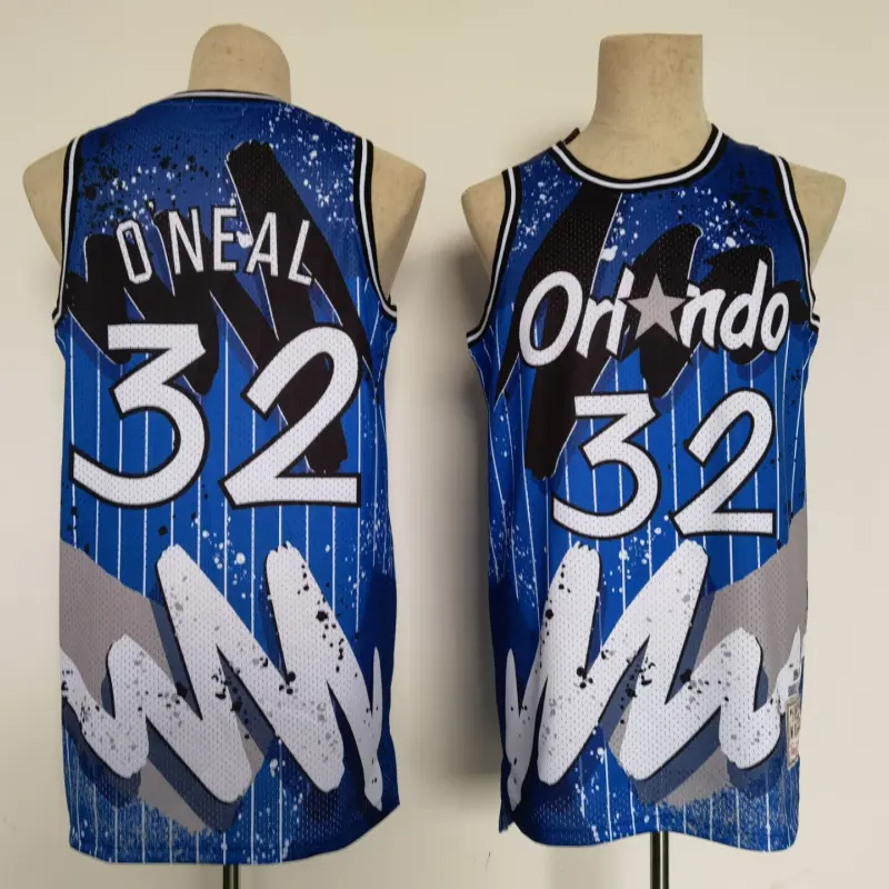 Camiseta Shaquille O’Neal #32 Orlando Magic Edition Hip Hop