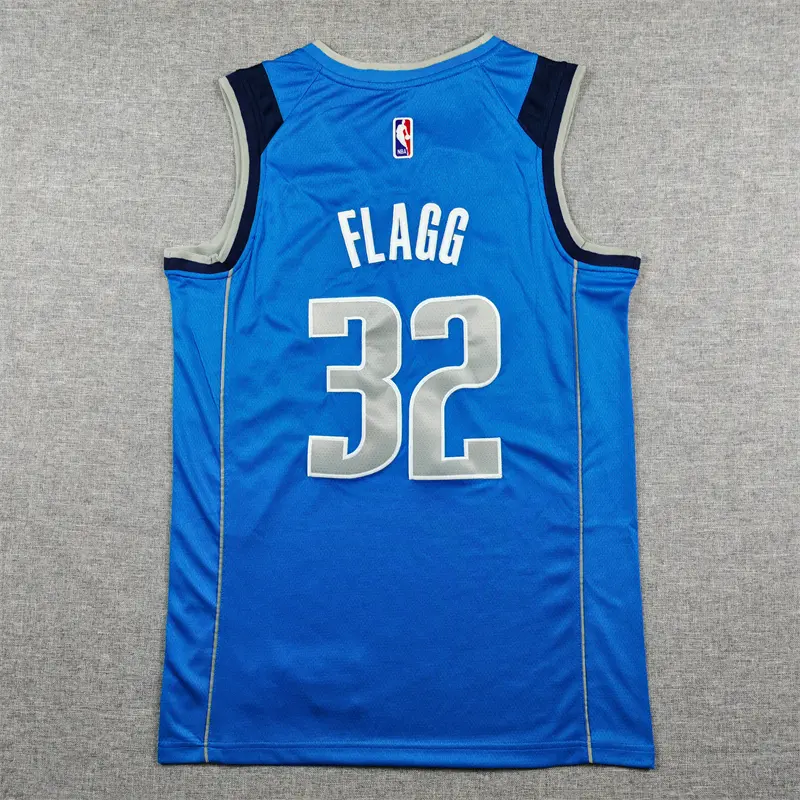 Camiseta Cooper Flagg #32 Dallas Mavericks Azul