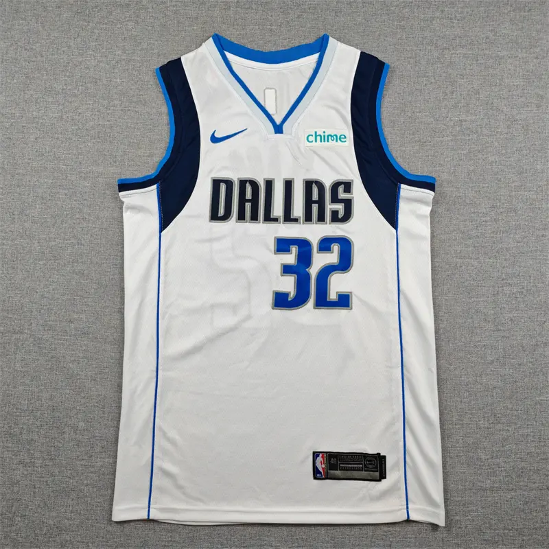 Camiseta Cooper Flagg #32 Dallas Mavericks Blanco