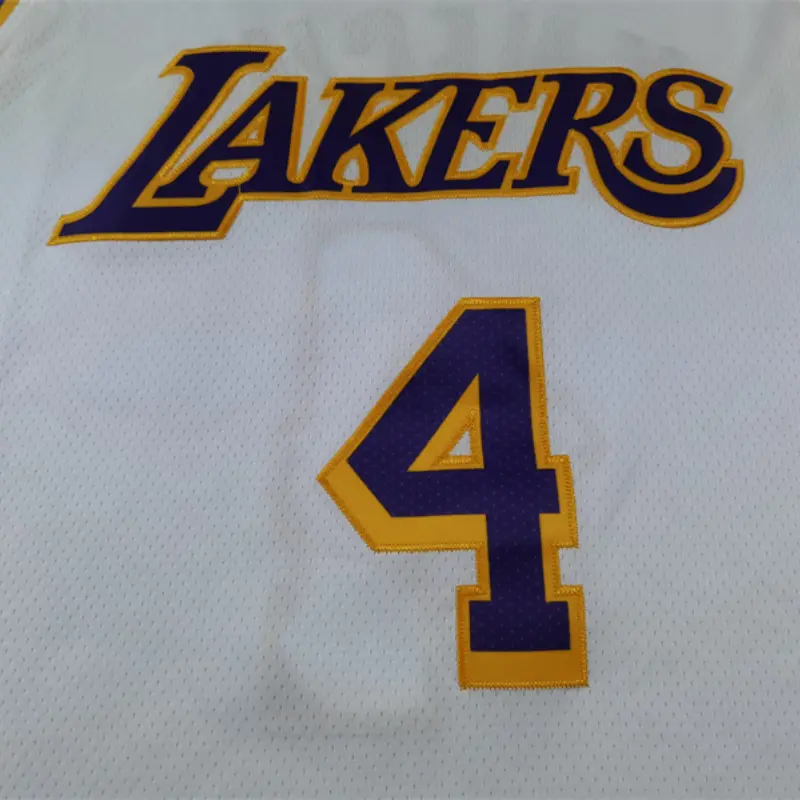 Camiseta Dalton Knecht #4 Los Angeles Lakers Blanco