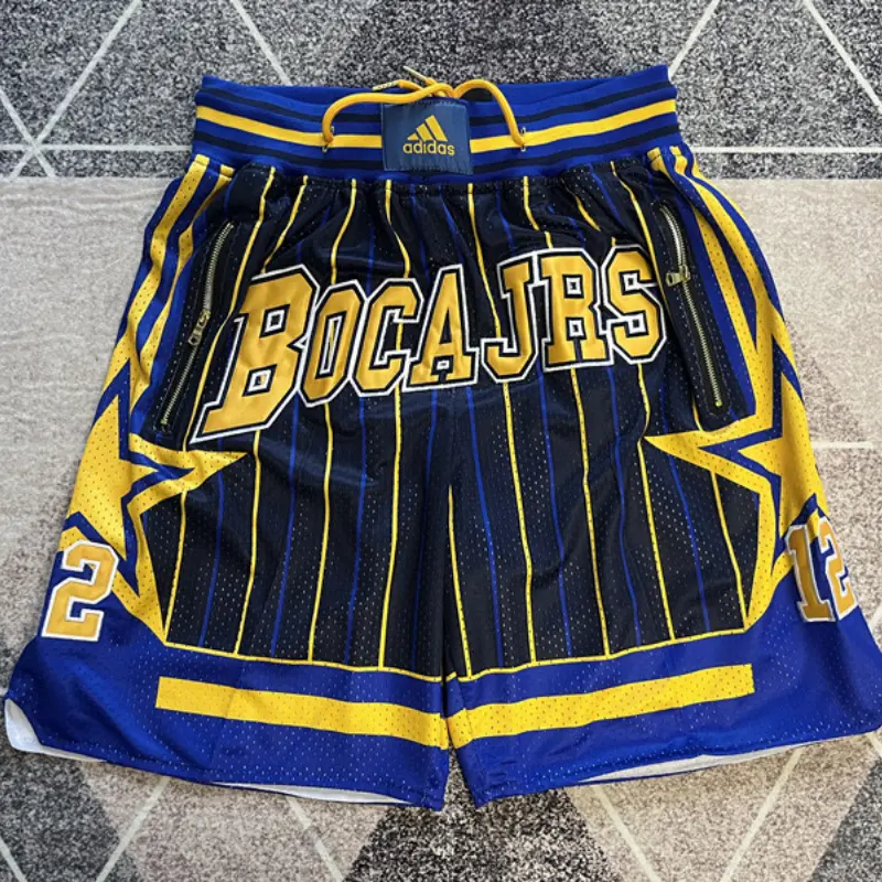 Pantalón Corto Bocajrs #12 Indiana Pacers Azul Con Rayas
