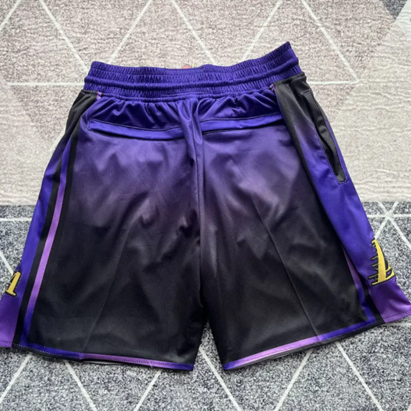 Pantalón Corto Los Angeles Lakers 2025 Morado City Edition