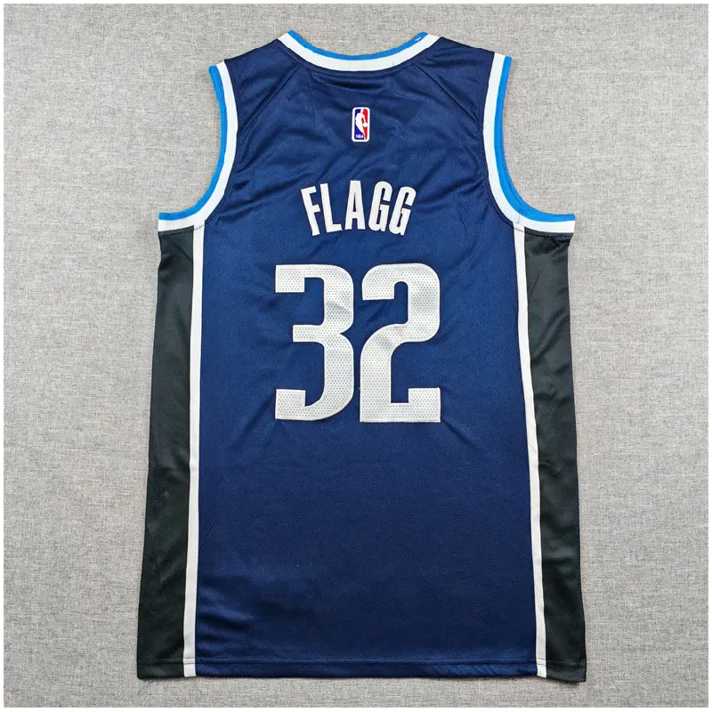 Camiseta Cooper Flagg #32 Dallas Mavericks 2025 Azul Osculo Statement Edition