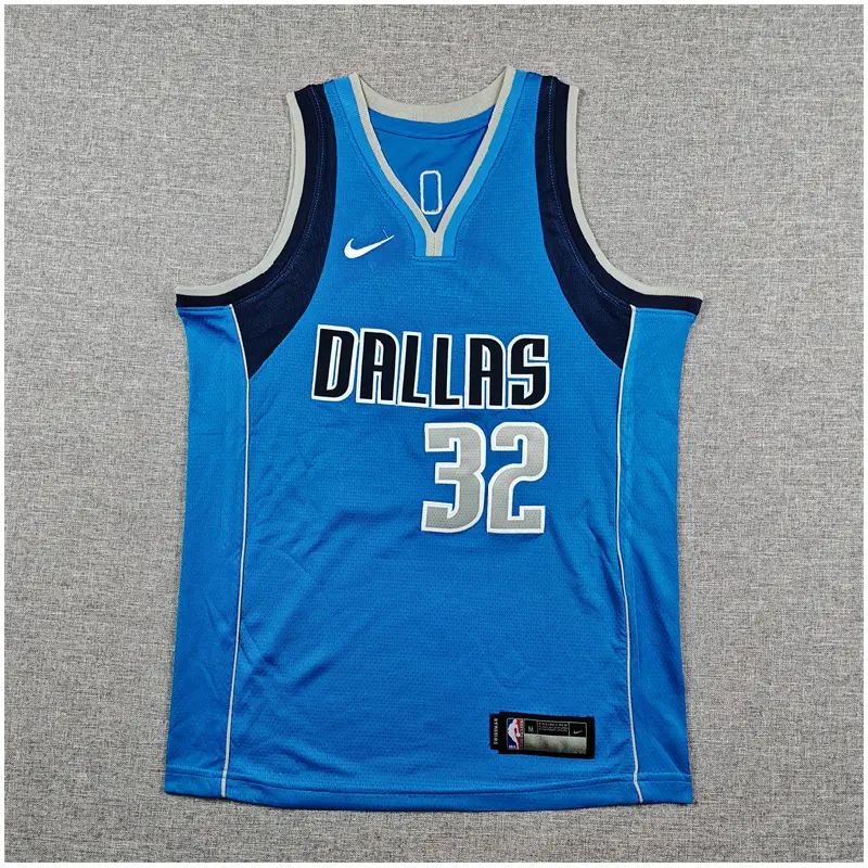 Camiseta Cooper Flagg #32 Dallas Mavericks Azul Niño