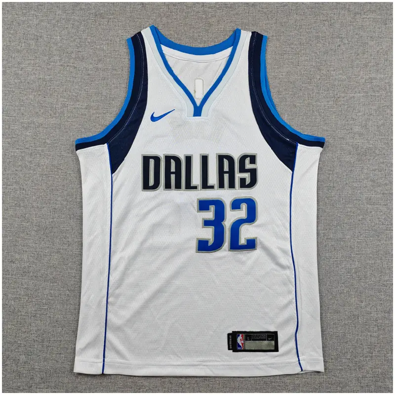 Camiseta Cooper Flagg #32 Dallas Mavericks Blanco Niño