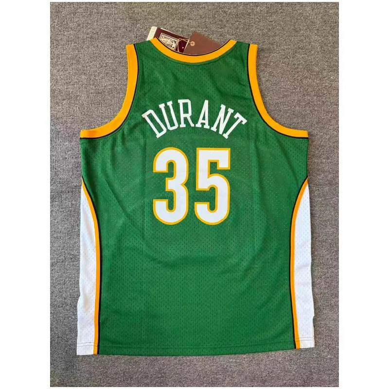 Camiseta Kevin Durant #35 Oklahoma City Thunder 2006/2007 Verde Classic Edition