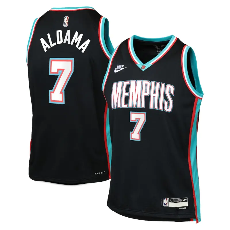 Camiseta Santi Aldama #7 Memphis Grizzlies 2026 Classic Edition Negro