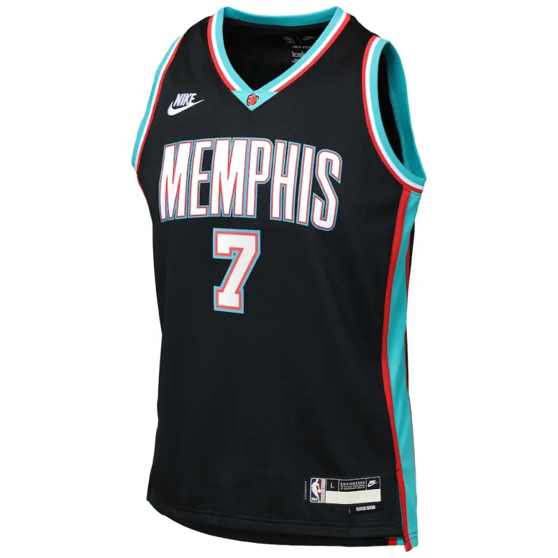 Camiseta Santi Aldama #7 Memphis Grizzlies 2026 Classic Edition Negro