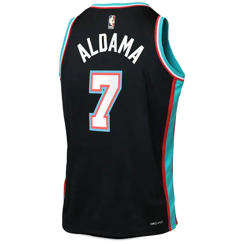 Camiseta Santi Aldama #7 Memphis Grizzlies 2026 Classic Edition Negro