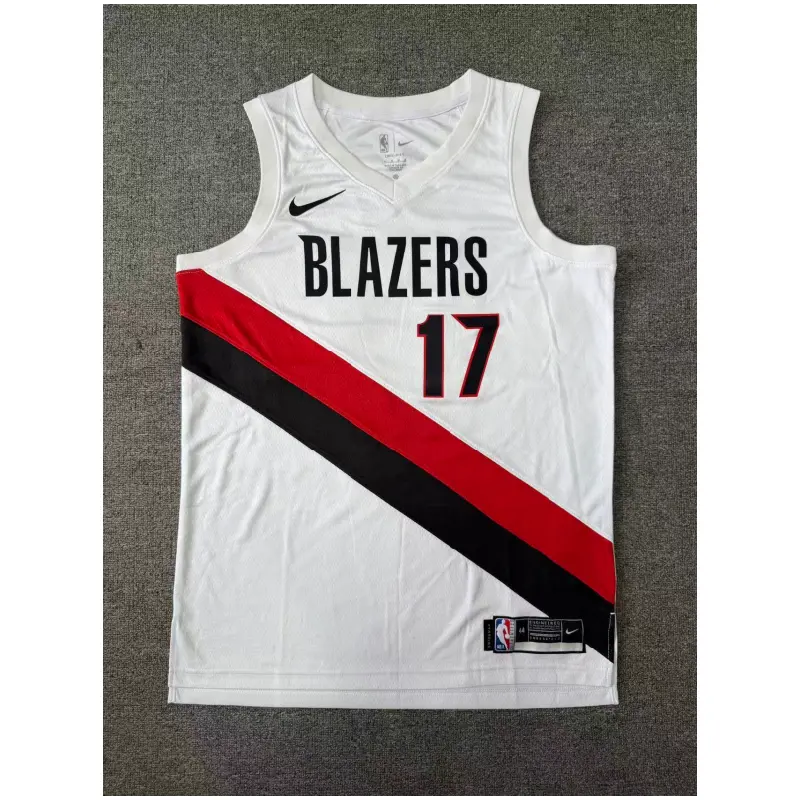 Camiseta Shaedon Sharpe #17 Portland Trail Blazers 2026 Blanco