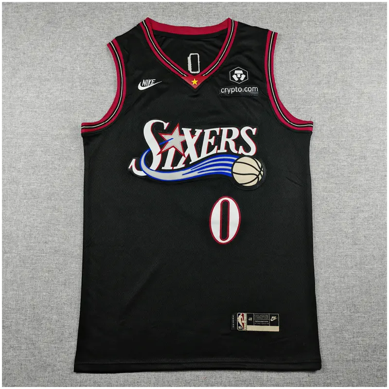 Camiseta Tyrese Maxey #0 Philadelphia 76ers 2026 Classic Edition Negro