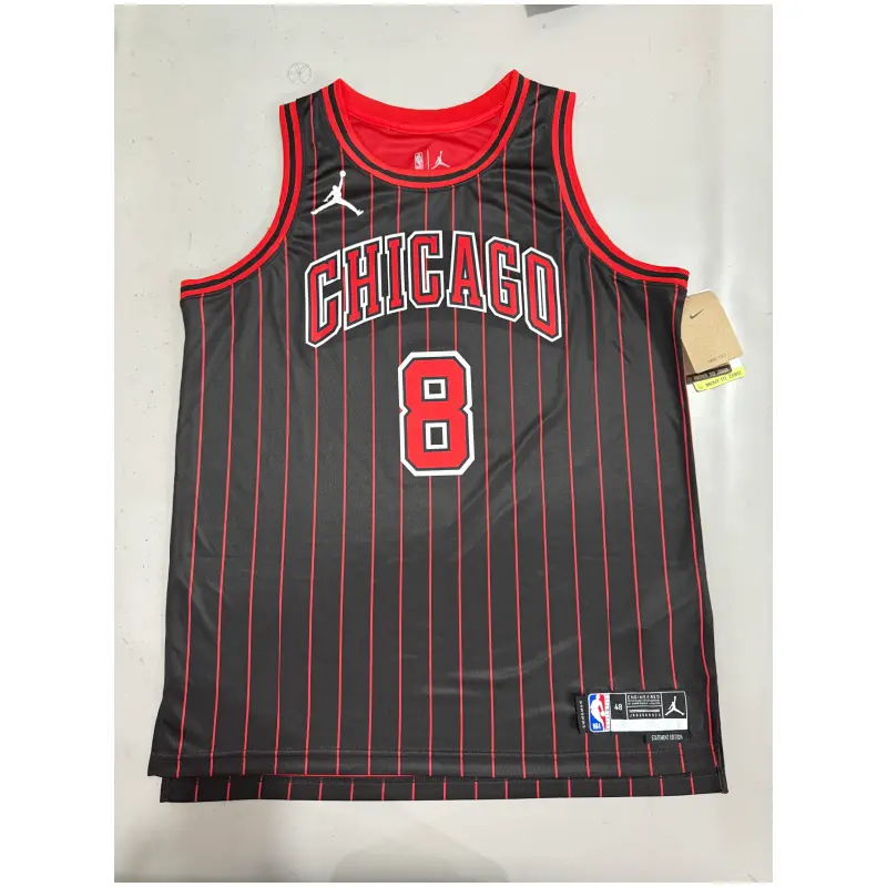 Camiseta Yuki Kawamura #8 Chicago Bulls 2026 Statement Edition Negro