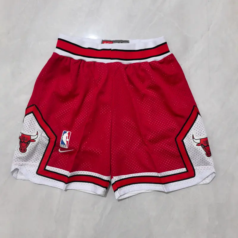 Pantalon Corto Chicago Bulls 2025 Rojo Niño