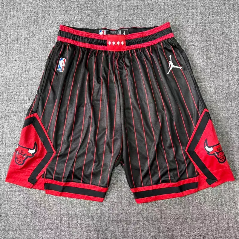 Pantalon Corto Chicago Bulls 2026 Statement Edition Negro
