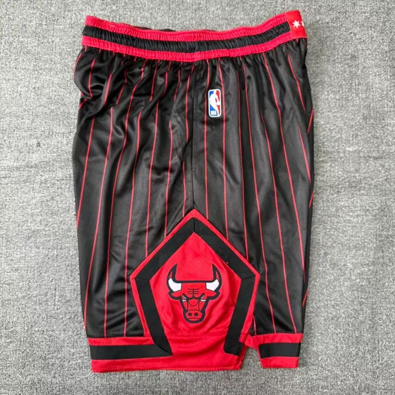 Pantalon Corto Chicago Bulls 2026 Statement Edition Negro