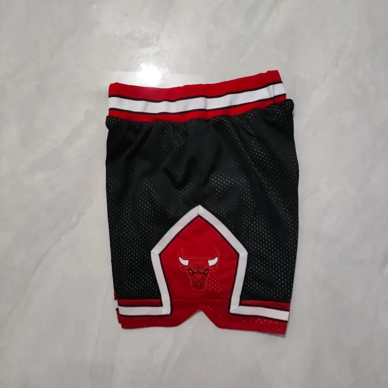 Pantalon Corto Chicago Bulls 2025 Negro Niño