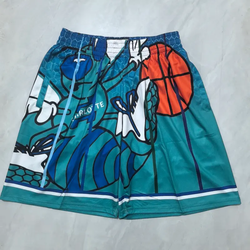 Pantalon Corto De Bolsillo Charlotte Hornets 2025 Azul