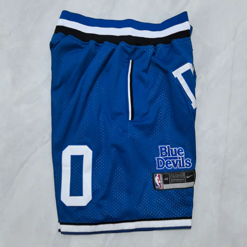 Pantalon Corto De Bolsillo Jayson Tatum #0 The Finals Duke Retro Azul