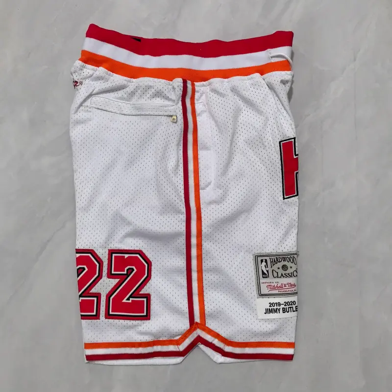 Pantalon Corto De Bolsillo Jimmy Butler #22 Miami Heat 2019/2020 Blanco