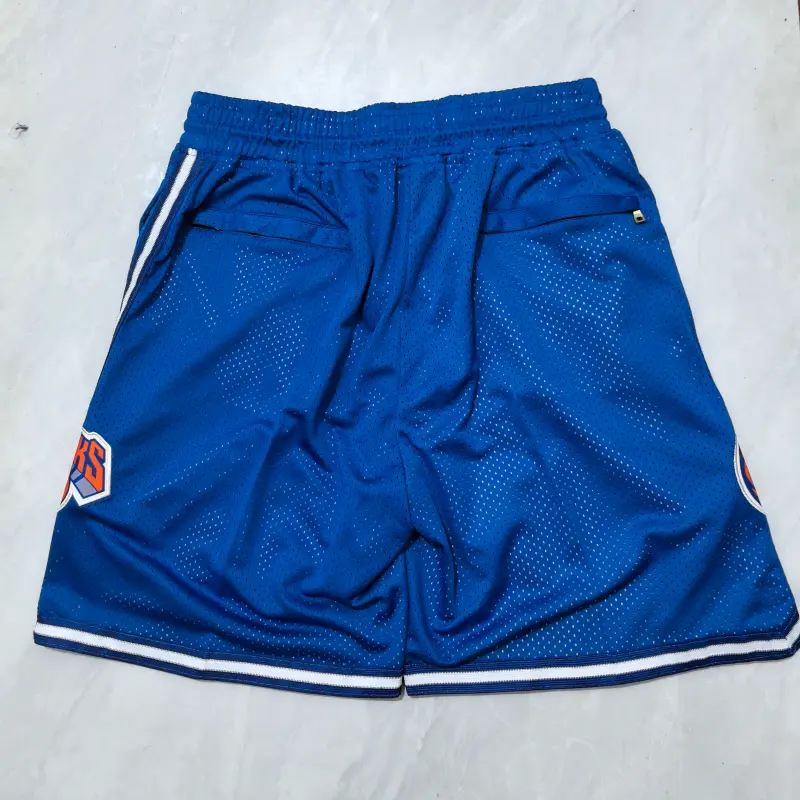 Pantalon Corto De Bolsillo New York Knicks 2025 Azul