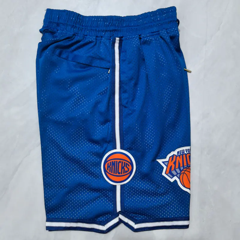 Pantalon Corto De Bolsillo New York Knicks 2025 Azul