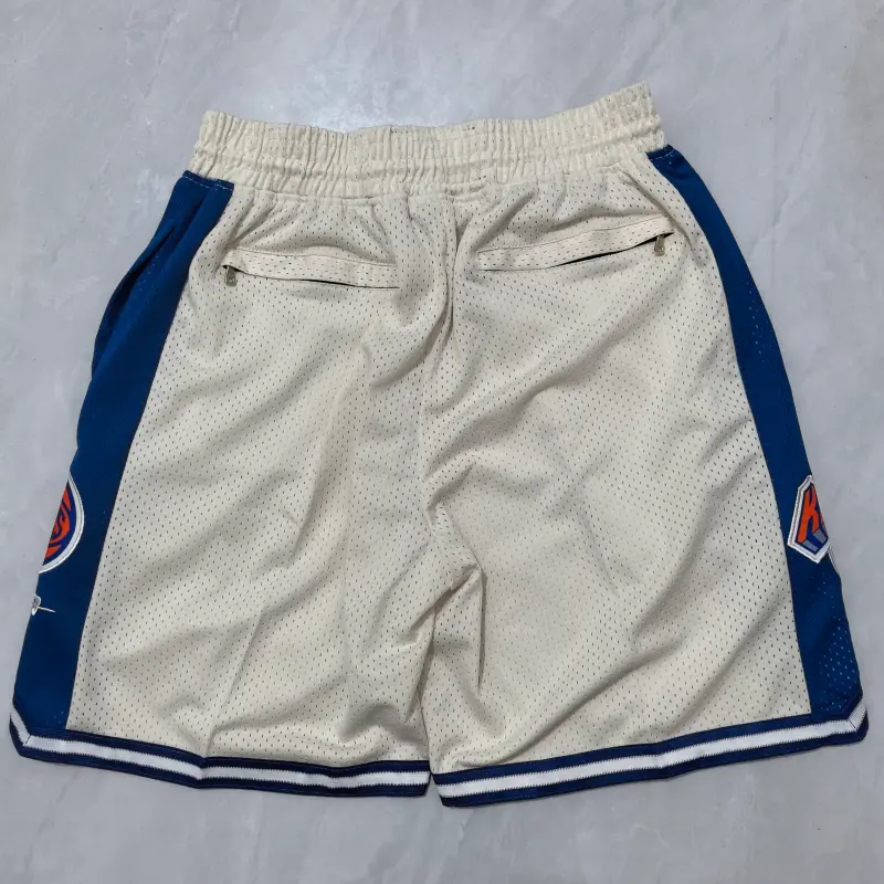 Pantalon Corto De Bolsillo New York Knicks 2025 Blanquecino