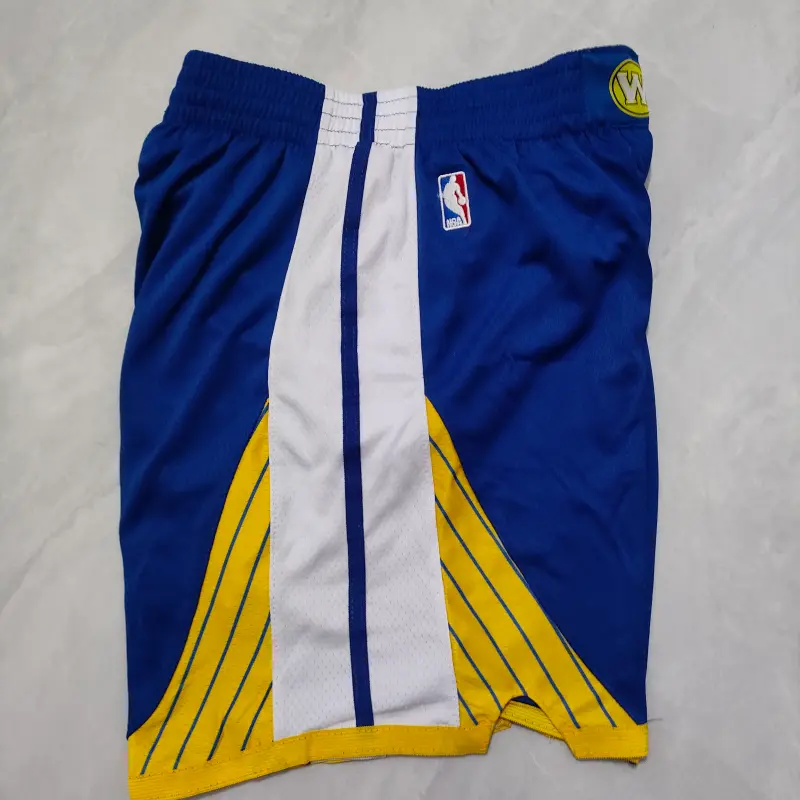 Pantalon Corto Golden State Warriors 2025 Azul Niño