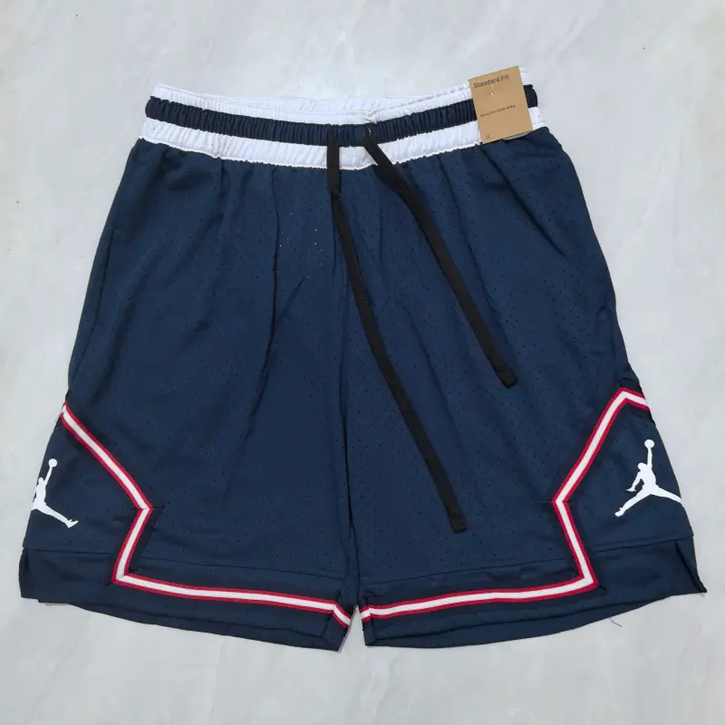 Pantalon Corto Jordan 2025 Azul Oscuro/Rojo