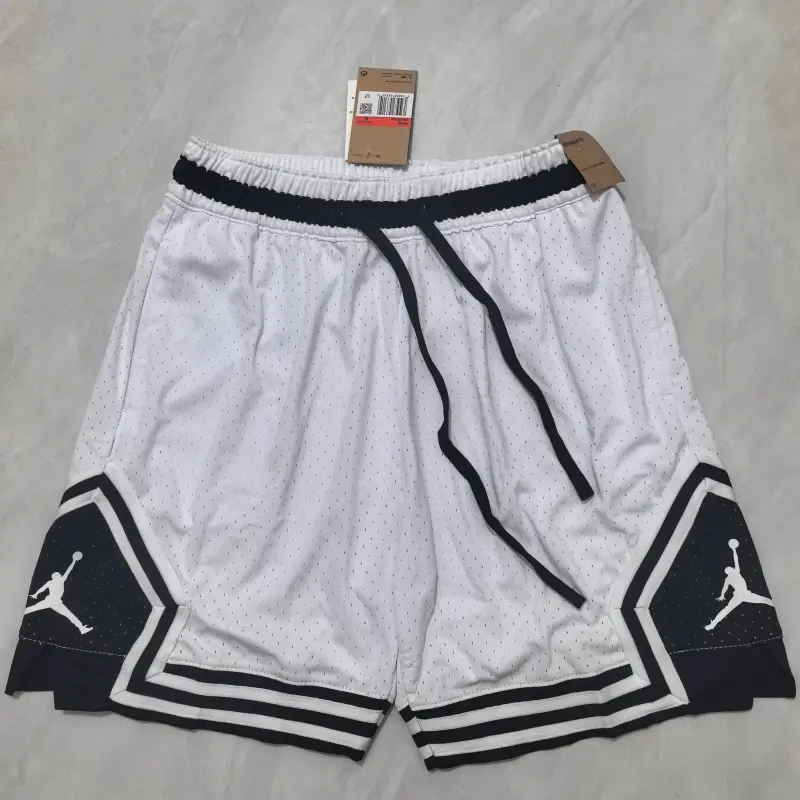 Pantalon Corto Jordan 2025 Blanco/Negro