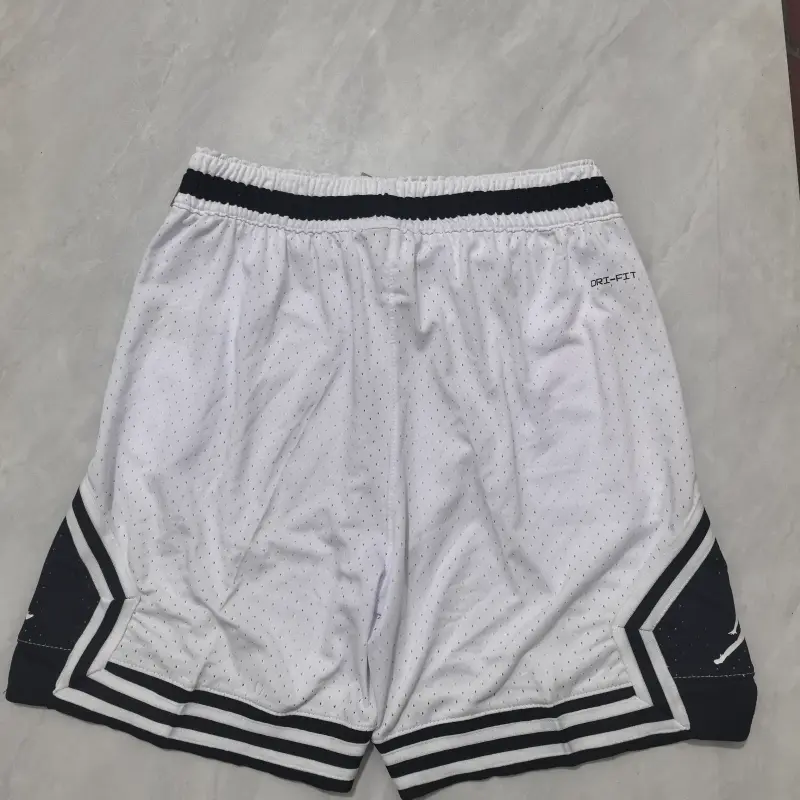 Pantalon Corto Jordan 2025 Blanco/Negro