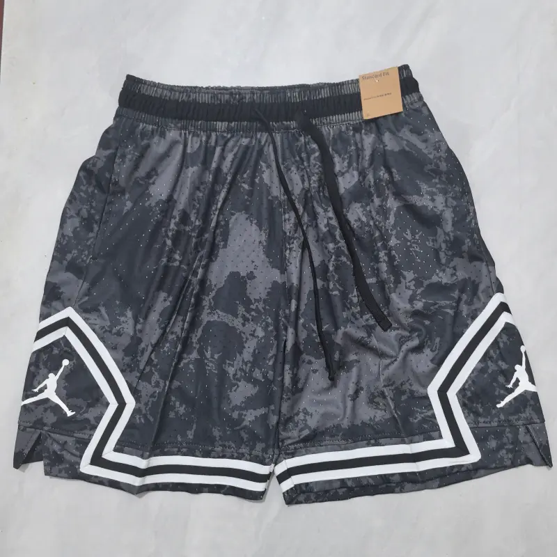 Pantalon Corto Jordan 2025 Estampado Negro