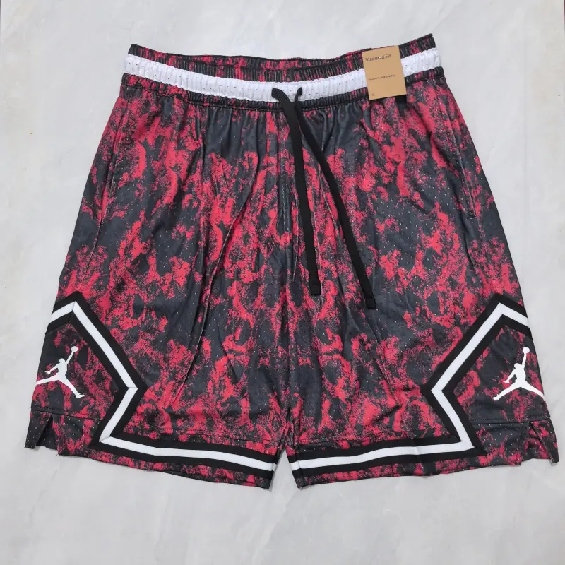 Pantalon Corto Jordan 2025 Estampado Rojo