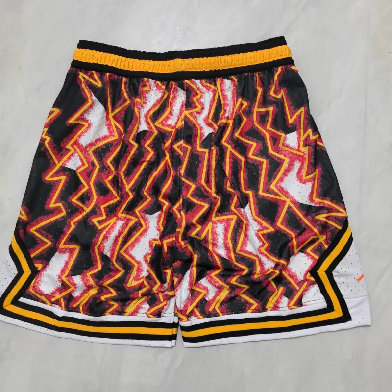 Pantalon Corto Jordan 2025 Naranja/Negro Edición Relámpago