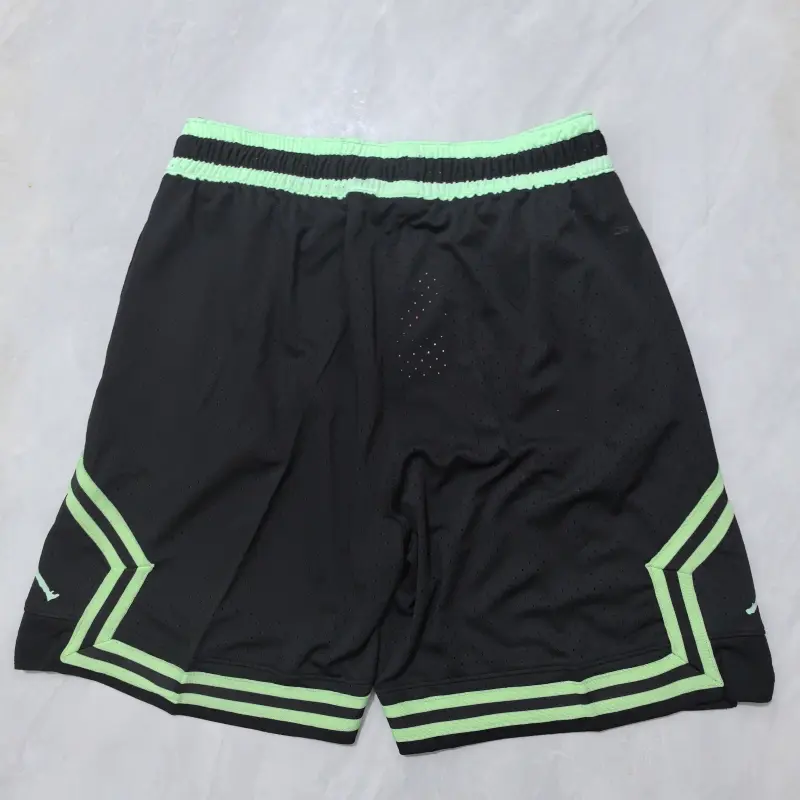 Pantalon Corto Jordan 2025 Negro/Verde Fluorescente