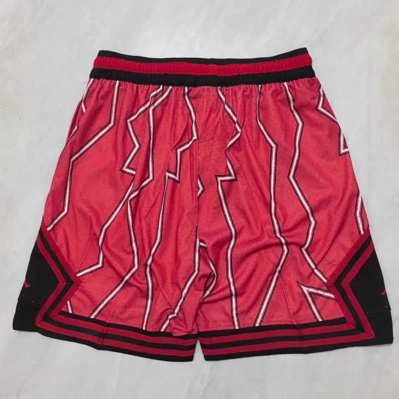 Pantalon Corto Jordan 2025 Rojo/Blanco Edición Relámpago
