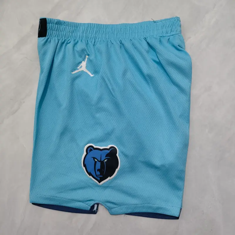 Pantalon Corto Memphis Grizzlies 2025 Azul Niño